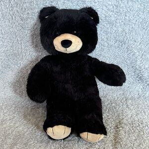 Build-A-Bear Black Bear Plush Teddy Classic Stuffed Animal Soft Toy
